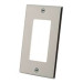 C2G Decorative Style Cutout Single Gang Wall Plate