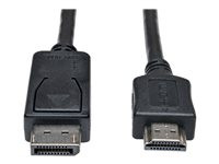 Tripp Lite 6ft DisplayPort to HDMI Adapter Cable Video / Audio Cable DP M/M 6'