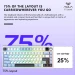 AULA F75 MAX механическая клавиатура 75% RGB с дисплеем
