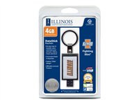 Centon DataStick Keychain Collegiate University of Illinois