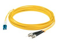 AddOn 10m LC to ST OS1 Yellow Patch Cable