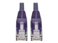 Tripp Lite 20ft Cat6 Snagless Molded Patch Cable UTP Purple RJ45 M/M 20'