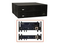 Tripp Lite UPS Smart Online 6000VA 5400W Rackmount 6kVA PDU 208/240V USB DB9 Manual Bypass Hot Swap 6URM