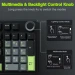 AULA F99PRO механическая клавиатура 99 клавиш RGB с медиа-крутилкой