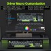AULA F99PRO механическая клавиатура 99 клавиш RGB с медиа-крутилкой