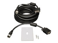 Tripp Lite 100ft SVGA / VGA Coax Monitor Cable with RGB High Resolution Easy Pull HD15 M/F 100'