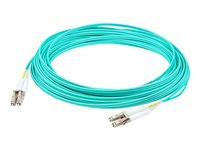 AddOn 1m LC to ST OM3 Aqua Patch Cable