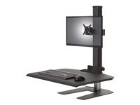 Innovative Winston Workstation Single Freestanding Sit-Stand
