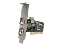 StarTech.com 3 Port PCI Low Profile High Speed USB 2.0 Adapter Card