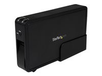 StarTech.com 3.5in eSATA USB Trayless SATA Hard Drive Enclosure