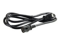 C2G 3ft 14AWG 125 Volt Power Cord (NEMA 5-15P to IEC C15)