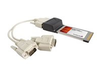 StarTech.com 2 Port CardBus RS232 Serial Laptop PC Adapter Card