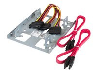 StarTech.com Dual 2.5" SATA Hard Drive to 3.5" Bay Mounting Bracket