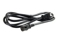 C2G 6ft 14AWG 125 Volt Power Cord (NEMA 5-15P to IEC C15)