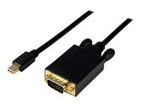 StarTech.com 15ft Mini DisplayPort to VGA Adapter Cable mDP to VGA Black