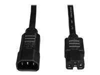 Tripp Lite 6ft Computer Power Cord Cable C14 to C15 Heavy Duty 15A 14AWG 6'