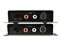 StarTech.com S-Video Video Extender over Cat 5 with Audio