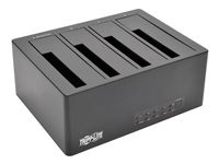 Tripp Lite 4-Bay Docking Station USB 3.0/eSATA to SATA 2.5-3.5" Hard Drives