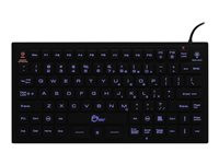 SIIG Industrial/Medical Grade Washable Backlit Keyboard with Pointing Device