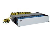 Tripp Lite 8.3/125 OM4 Pre-assembled 40GB-10GB Patch Panel 42MTP QSFP-168LC