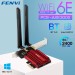 Wi-Fi адаптер FENVI PCE-AXE3000 Wi-Fi 6E с Bluetooth 5.3