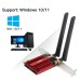 Wi-Fi адаптер FENVI PCE-AXE3000 Wi-Fi 6E с Bluetooth 5.3