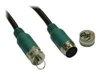 Tripp Lite 50ft Easy Pull Long Run Display Cable Type-A Analog Plenum Trunk Cable F/F 50'