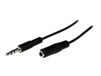 StarTech.com 2m Slim 3.5mm Stereo Extension Audio Cable