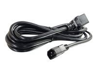 C2G 10ft 14AWG 250 Volt Power Cord (IEC C14 to IEC320 C19)