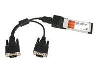 StarTech.com 2 Port ExpressCard Serial Adapter Card
