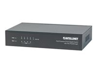 Intellinet PoE-Powered 5-Port Gigabit Switch with PoE Passthrough