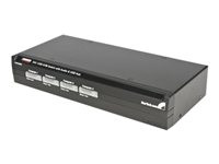 StarTech.com 4 Port DVI USB KVM Switch with Audio and USB 2.0 Hub