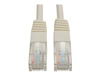 Tripp Lite 6ft Cat5e / Cat5 350MHz Molded Patch Cable RJ45 M/M White 6'