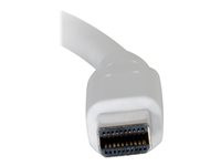 C2G 10ft Mini DisplayPort to DisplayPort Adapter Cable-Thunderbolt to DP-White