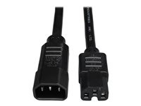 Tripp Lite 10ft Computer Power Cord Cable C14 to C15 Heavy Duty 15A 14AWG 10'