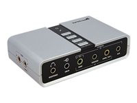 StarTech.com 7.1 USB Audio Adapter Sound Card with SPDIF Digital Audio