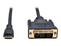 Tripp Lite 3ft Mini HDMI to DVI-D Digital Monitor Adapter Video Converter Cable M/M 1080p 3'