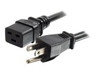 C2G 6ft 14AWG 125 Volt Power Cord (NEMA 5-15P to IEC320 C19)