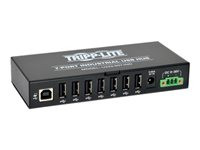 Tripp Lite 7-Port Rugged Industrial USB 2.0 Hi-Speed Hub w 15KV ESD Immunity Metal Mountable
