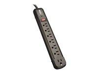 Tripp Lite Surge Protector Power Strip TL P74 RB 120V Right Angle 7 Outlet Black