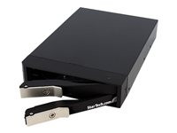 StarTech.com 3.5in Trayless Hot Swap SATA Mobile Rack for Dual 2.5in Hard Drives
