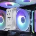 Кулер процессорный DEEPCOOL AG400, 4 тепловые трубки, ARGB, TDP 220W