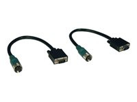 Tripp Lite Easy Pull Type-A VGA Connector Kit RGB M/M