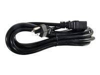 C2G 10ft 14AWG 125 Volt Power Cord (NEMA 5-15P to IEC320 C19)