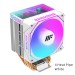 Кулер процессорный METALFISH ZH-1400, 4 тепловые трубки, ARGB, TDP 180W