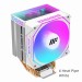 Кулер процессорный METALFISH ZH-1400, 4 тепловые трубки, ARGB, TDP 180W