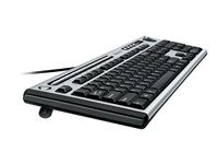 Fellowes Slimline Multi Media Keyboard with Antimicrobial Protection