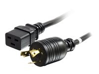 C2G 3ft 12AWG 250 Volt Power Cord (NEMA L6-20P to IEC320 C19)