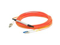 AddOn 3m LC OM2 & OS1 Orange Mode Conditioning Cable