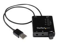 StarTech.com USB Stereo Audio Adapter External Sound Card w/ SPDIF Digital